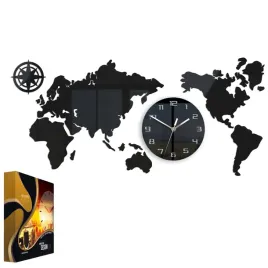 zegar-scienny-w-stylu-nowoczesnym-akrylowy-mapa-swiata-80-x-40