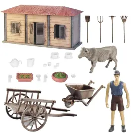 duzy-zestaw-farma-ranczo-gospodarstwo-domek-do-zlozenia-rolnik-krowa-wozek