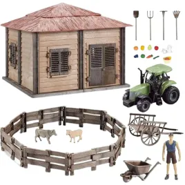 zestaw-farma-ranczo-gospodarstwo-domek-rolnik-zwierzeta-zagroda-traktor