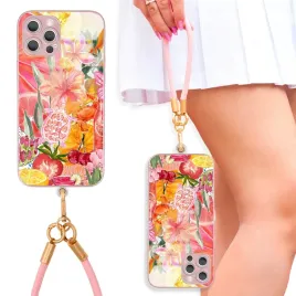 etui-do-iphone-12-pro-max-pink-case-z-plyskiemorsmycz-na-nadgarstek-letnie