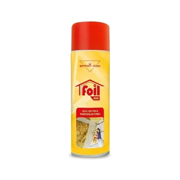 Klej do membran folii paroizolacyjnych kontaktowy SPRAY-KON FOIL - 500ml