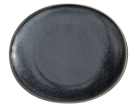 talerz-polmisek-miska-ceramiczny-ciemny-minimalizm-szaro-czarny-22x19cm