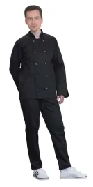 zestaw-kucharza-elastyczna-bluza-na-napy-i-spodnie-czarny-roz-s