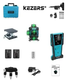 laser-krzyzowy-kezers-4d-2xaku-statyw-uchwyt-pilot-walizka-sensor