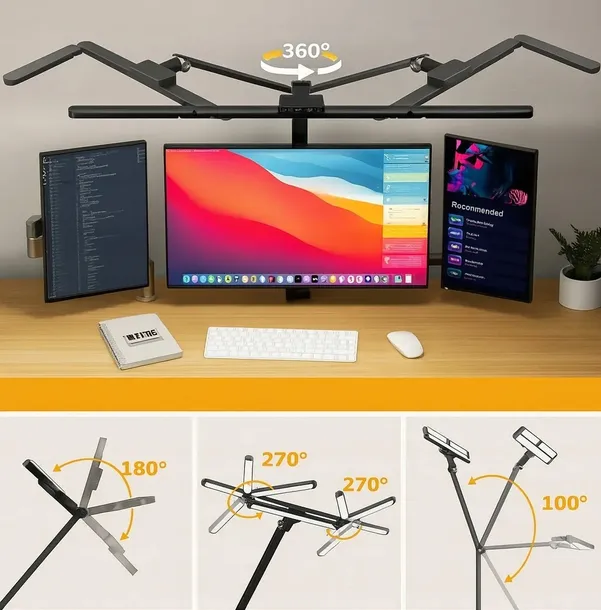 lampa-kreslarska-led-na-biurko-lampka-biurkowa-bezcieniowa-do-blatu-pilot-dlugosc-wysokosc-85-cm