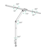 lampa-kreslarska-led-na-biurko-lampka-biurkowa-bezcieniowa-do-blatu-pilot-stan-nowy-zasilanie-sieciowe