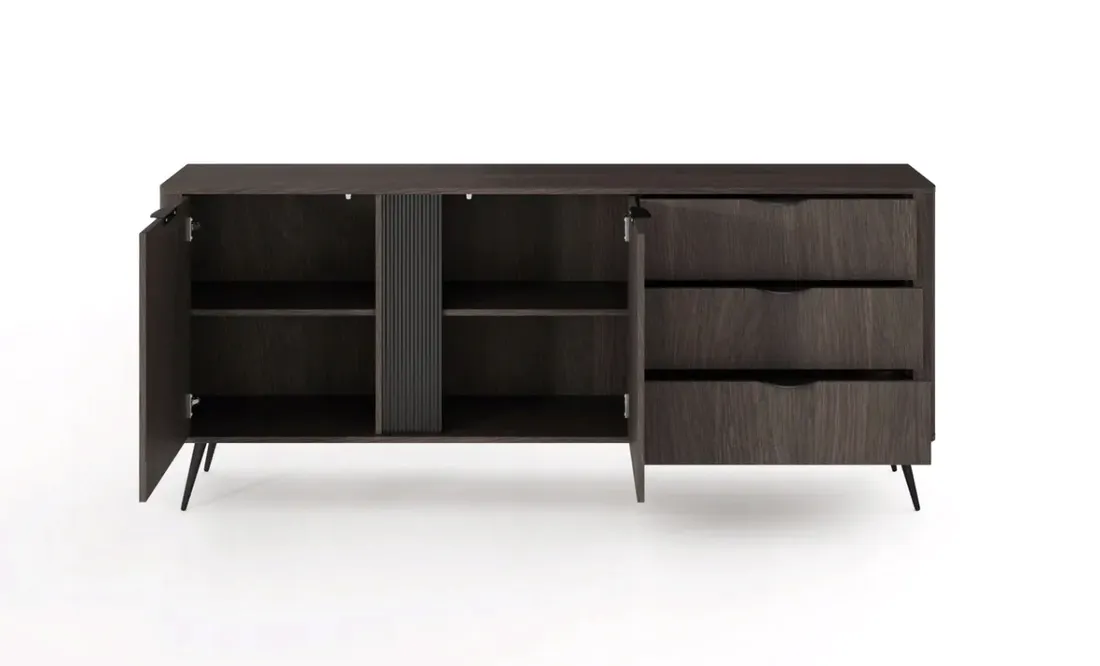 komoda-veris-195-cm-2d3s-dab-dunin-stan-nowy
