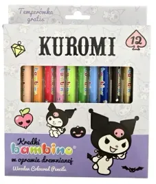kredki-grube-bambino-12-sztuk-kuromi-temperowka-do-szkoly-szkolne