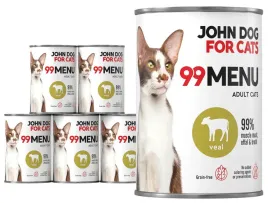 john-dog-for-cats-cielecina-6x400g-99-menu-mokra-karma-dla-kota