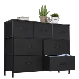 komoda-duza-czarna-100x30x77cm-z-szufladami-materialowymi-pojemna-szafka