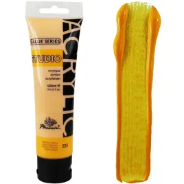 farba-akrylowa-zolta-kadmowa-artystyczna-phoenix-223-cadmium-yellow-100ml