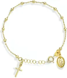 bransoletka-zlota-na-reke-srebro-925-rozaniec-na-komunie-18cm