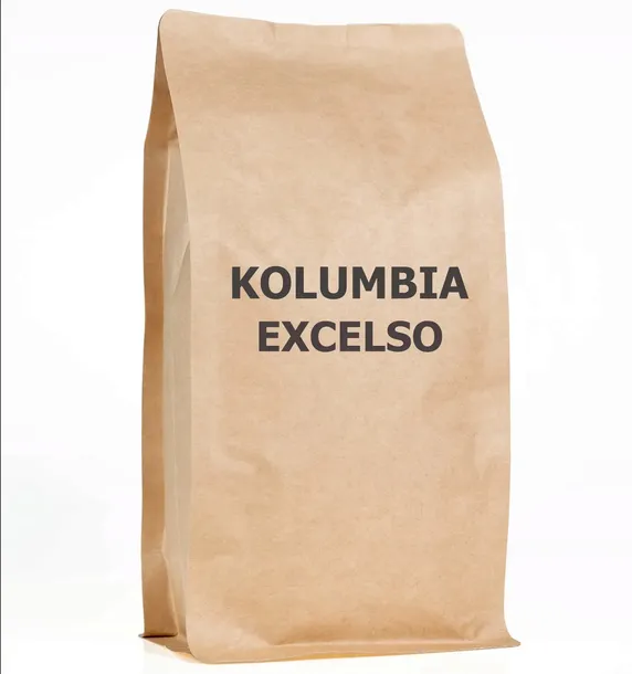 ŚWIEŻO PALONA KAWA ZIARNISTA KOLUMBIA EXCELSO ARABICA RZEMIEŚLNICZA 500G