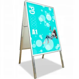 potykacz-stojak-reklamowy-dwustronny-srebrny-a1-owz-z-wymienna-grafika