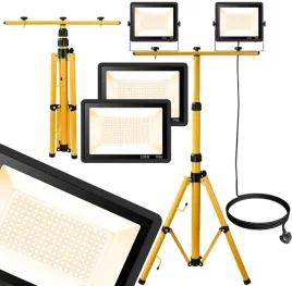 halogen-budowlany-naswietlacz-led-statyw-2x-50w-100w-zestaw-lampy-stojak