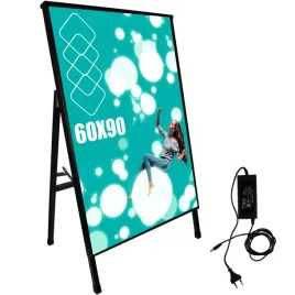 potykacz-stojak-reklamowy-podswietlany-60-x-90-cm-ledowy-czarny-rama-led
