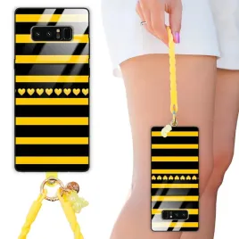 etui-do-xiaomi-redmi-note-8t-z-polyskiemor-smycz-na-nadgarstekoryellow-wzory