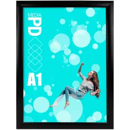 ramka-owz-a1-aluminiowa-czarna-rama-zatrzaskowa-na-plakat-folia-uv