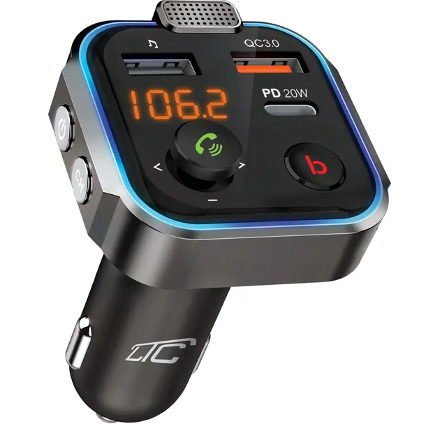 transmiter-fm-bluetooth-szybka-ladowarka-qc-usb-pd-stan-nowy-zrodlo-sygnalu-bluetooth-usb