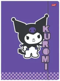 teczka-z-gumka-a4-300-g-m2-kuromi-black-majewski