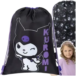 worek-szkolny-na-buty-na-sznurkach-dla-dziewczynki-krolik-black-kuromi