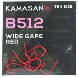 haczyki-kamasan-b512-barbed-spade-red-nr-12