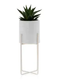 ceramiczna-doniczka-biala-ze-stojakiem-metalowym-na-nozkach-11cm-kwietnik