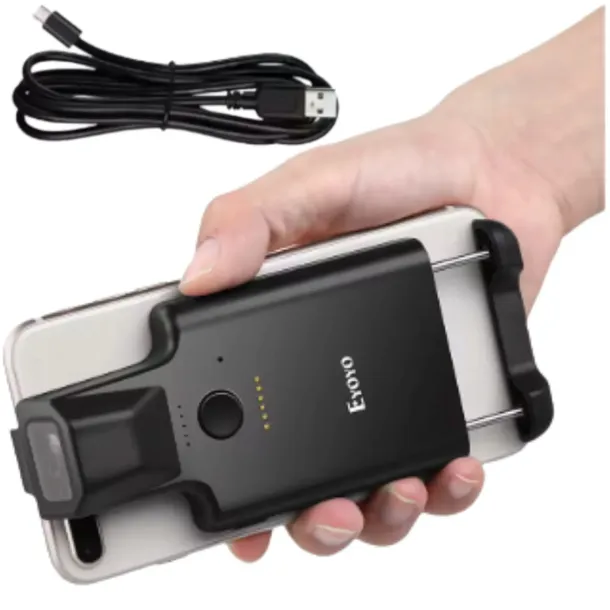 Czytnik Kodów Kreskowych Do Telefonu QR Mobilny Skaner Bluetooth 1D 2D