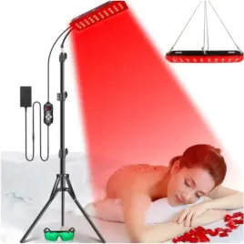 lampa-lecznicza-na-podczerwien-swiatlem-czerwonym-terapeutyczna-regulowana