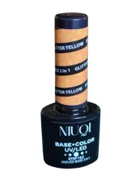 niuqi-baza-hybrydowa-kolor-2w1-5ml-glitter-yellow