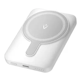 magnetyczny-powerbank-bezprzewodowy-vention-fhs-5000mah-bialy-magsafe