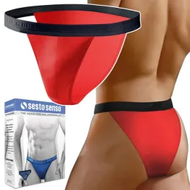slipy-meskie-tanga-sesto-senso-sm04-majtki-bawelniane-czerwone-xl