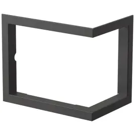 blenda-do-kominka-narozna-ramka-kominkowa-czarna-kratki-simple-100-60-bs