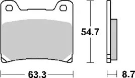 sbs-klocki-hamulcowe-kh88-street-standart-ceramic-kolor-czarny
