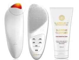 lumineo-szczoteczka-do-twarzy-sonic-biala-zel-do-skory-wrazliwej