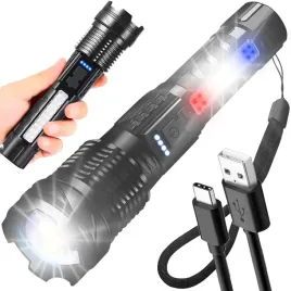 latarka-taktyczna-led-mocna-akumulatorowa-szperacz-czerwona-niebieska-zoom