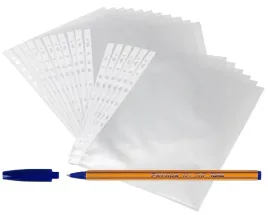 koszulki-groszkowe-obwoluta-a4-100-dlugopis-toma-to-021-zestaw-2w1