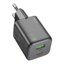 ladowarka-sieciowa-do-telefonu-hoco-usb-a-usb-c-qc3-0-pd-3a-20w-n41-czarn