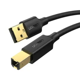 kabel-usb-2-0-ugreen-us135-3m-do-drukarki-pozlacany-czarny