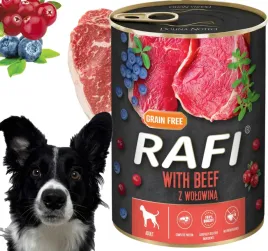 karma-mokra-dla-psow-rafi-z-wolowina-borowka-i-zurawina-400g-1-szt