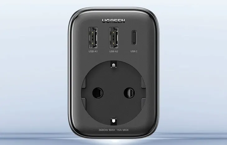 ladowarka-sieciowa-ugreen-cd314-30w-2xusb-usb-c-gniazdo-ac-kolor-czarny