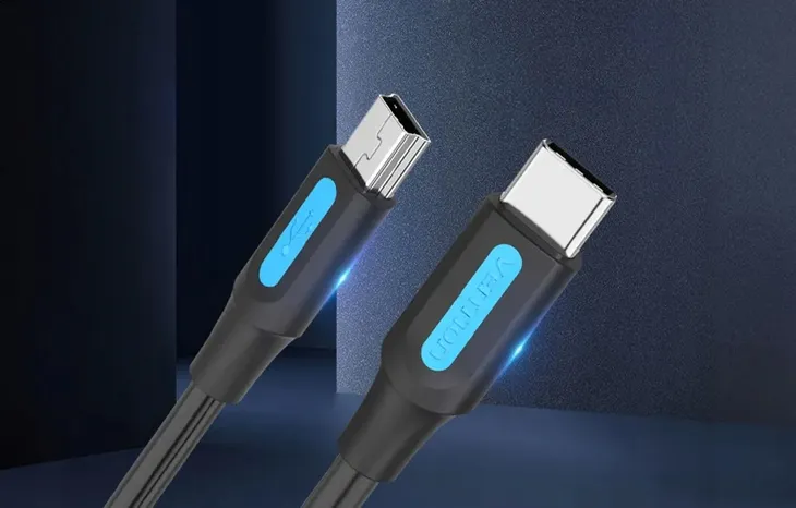 kabel-vention-usb-c-do-mini-b-1m-2a-ladowanie-i-transfer-danych-zlacza-usb-c-inne-zlacza