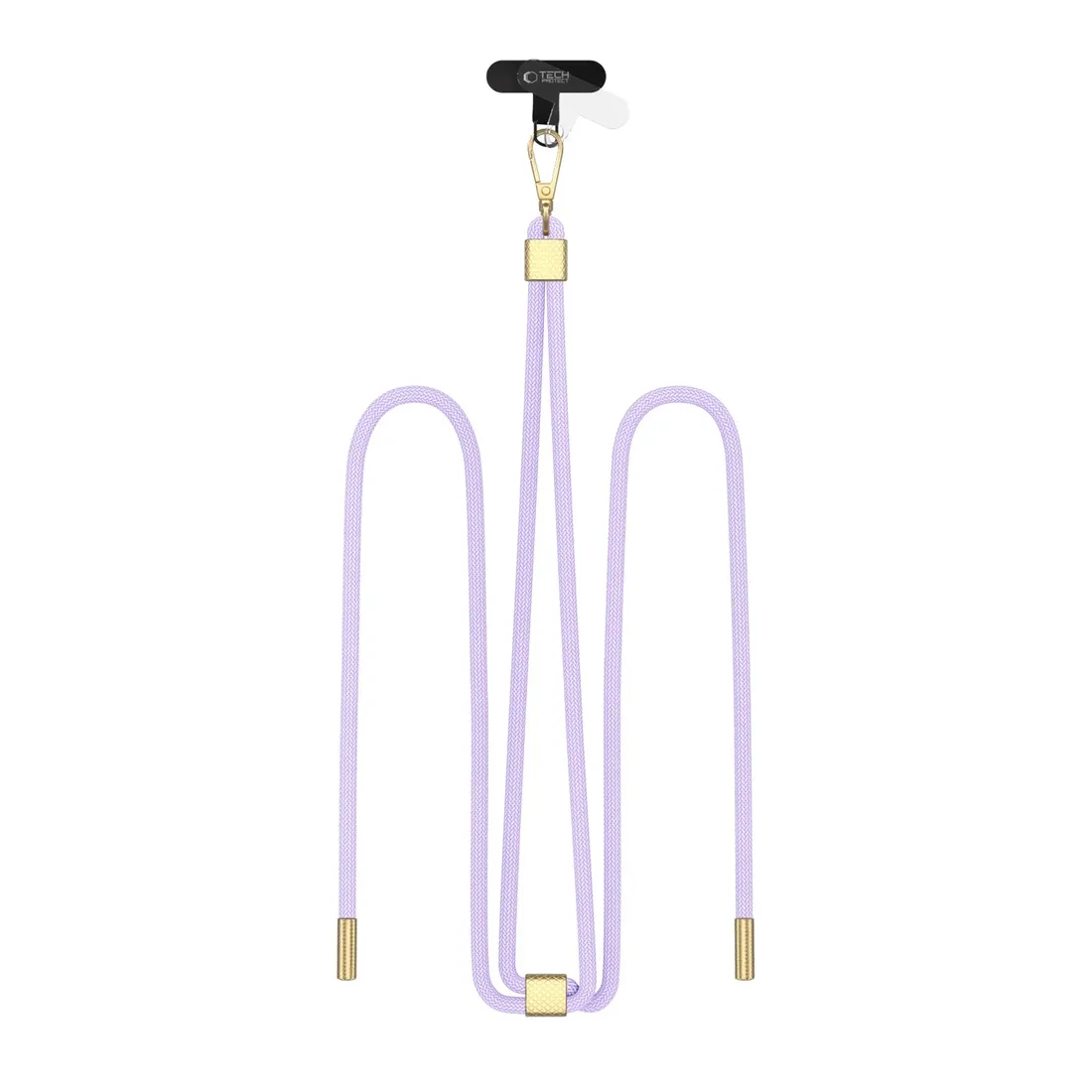 tech-protect-c2s-rope-crossbody-strap-lavender-gold