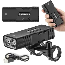lampka-rowerowa-rockbros-850-lm-led-powerbank-kabel