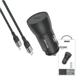 ladowarka-samochodowa-usb-c-pd-20w-szybkie-ladowanie-sendem-d13-kabel