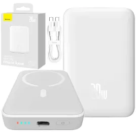 powerbank-magnetyczny-baseus-10000mah-magsafe-20w-usb-c-bialy