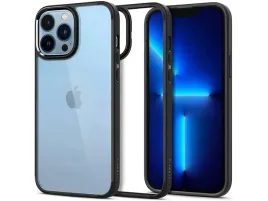 spigen-etui-ultra-hybrid-do-iphone-13-pro-czarne-matowe-tpu