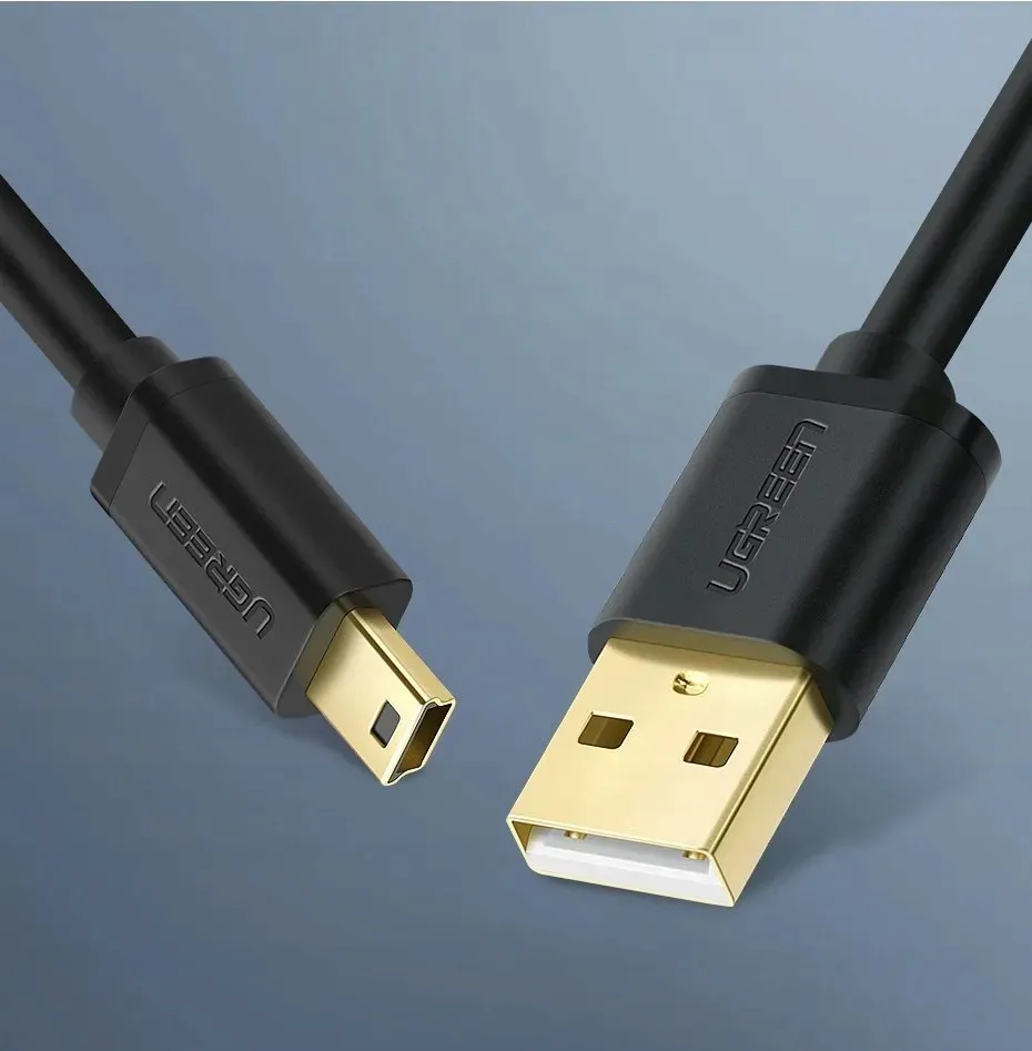 kabel-usb-ugreen-us132-2m-do-mini-usb-ladowanie-i-dane-czarny-stan-nowy