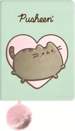 notes-pamietnik-pluszowy-z-pomponem-a5-96k-pusheen-mint-st-majewski