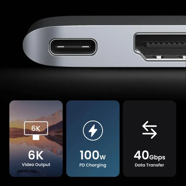 hub-ugreen-cm380-2xusb-c-hdmi-2xusb-3-0-sdtf-usb-c-pd-szary-stan-nowy-marka-ugreen